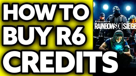 how to buy r6 credits